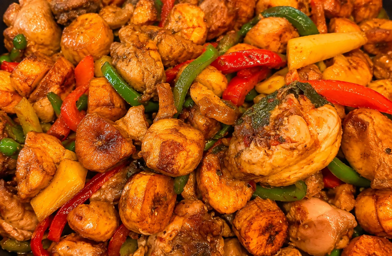 Poulet DG, flame-grilled poulet DG, a Cameroonian dish by Mami Maggie's Recipes